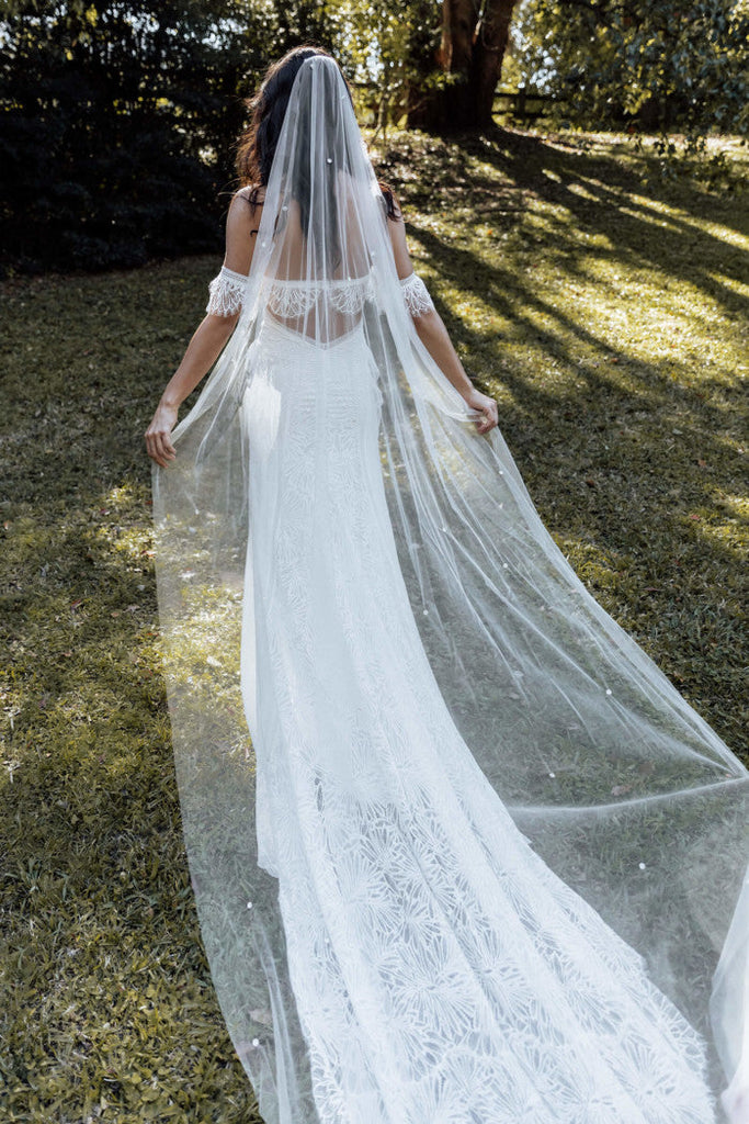 Grace Loves Lace Stardust Bridal Veil