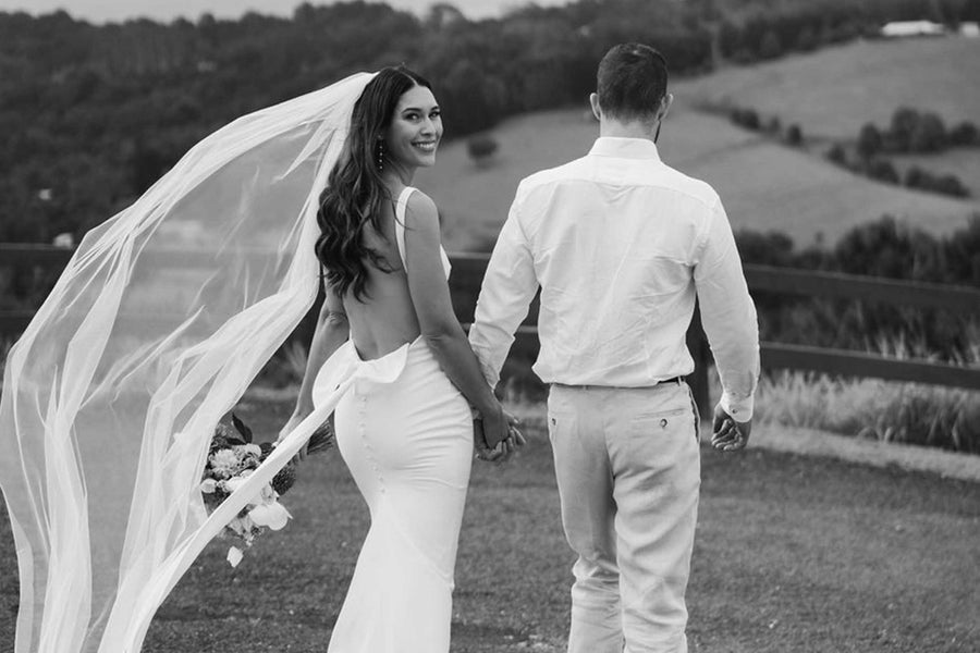 Tom & Tash in the Martini Gown