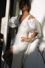 Lace sleeveless wedding dress