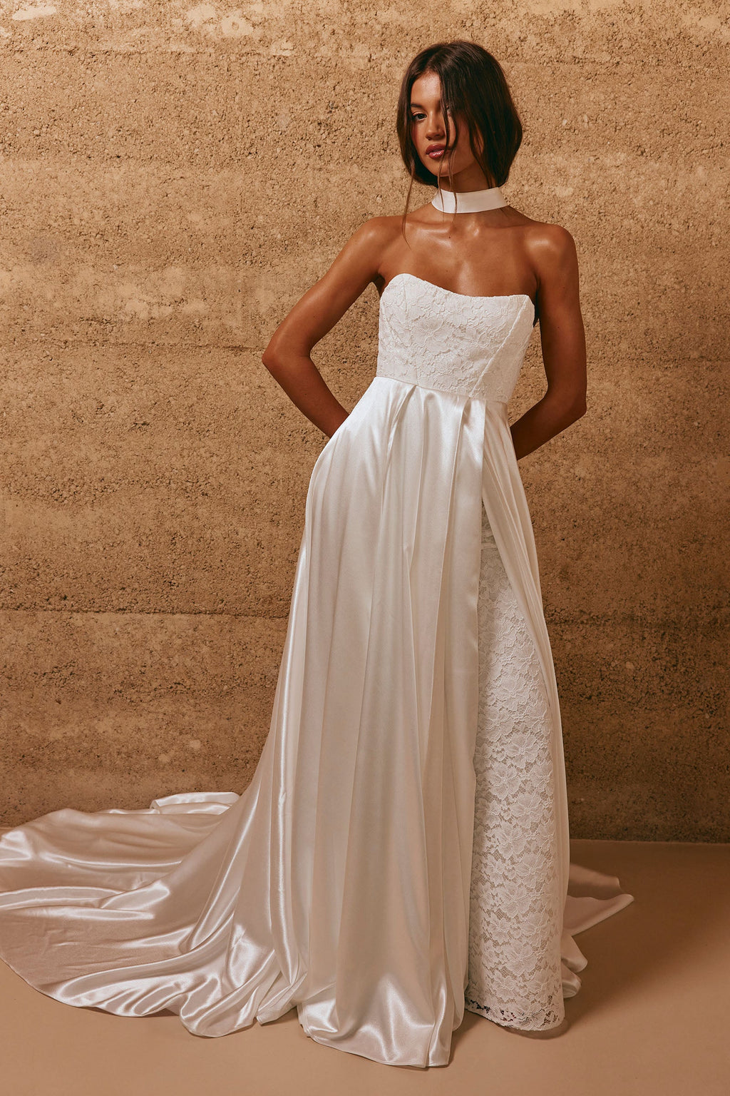 Satin Wedding Skirt