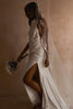 halter wedding dress