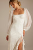 Wedding Sleeve paired with Carmen Wedding Dress