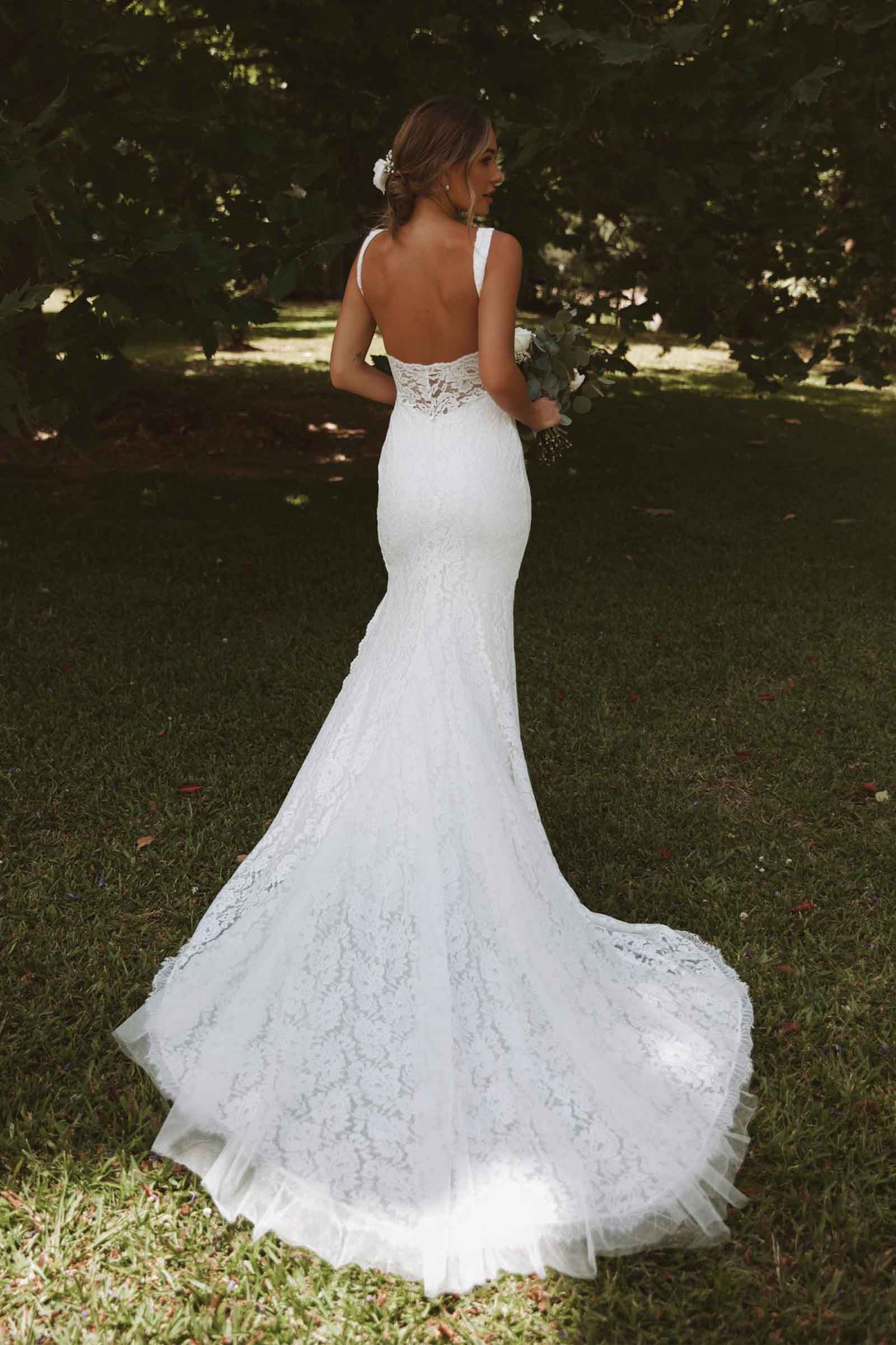 Lumi | V Neck Wedding Dress Grace Loves Lace UK Lumi | V Neck Wedding Dress Grace Loves Lace UK