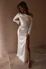 Grace Loves Lace Anu gown in cemented hallway