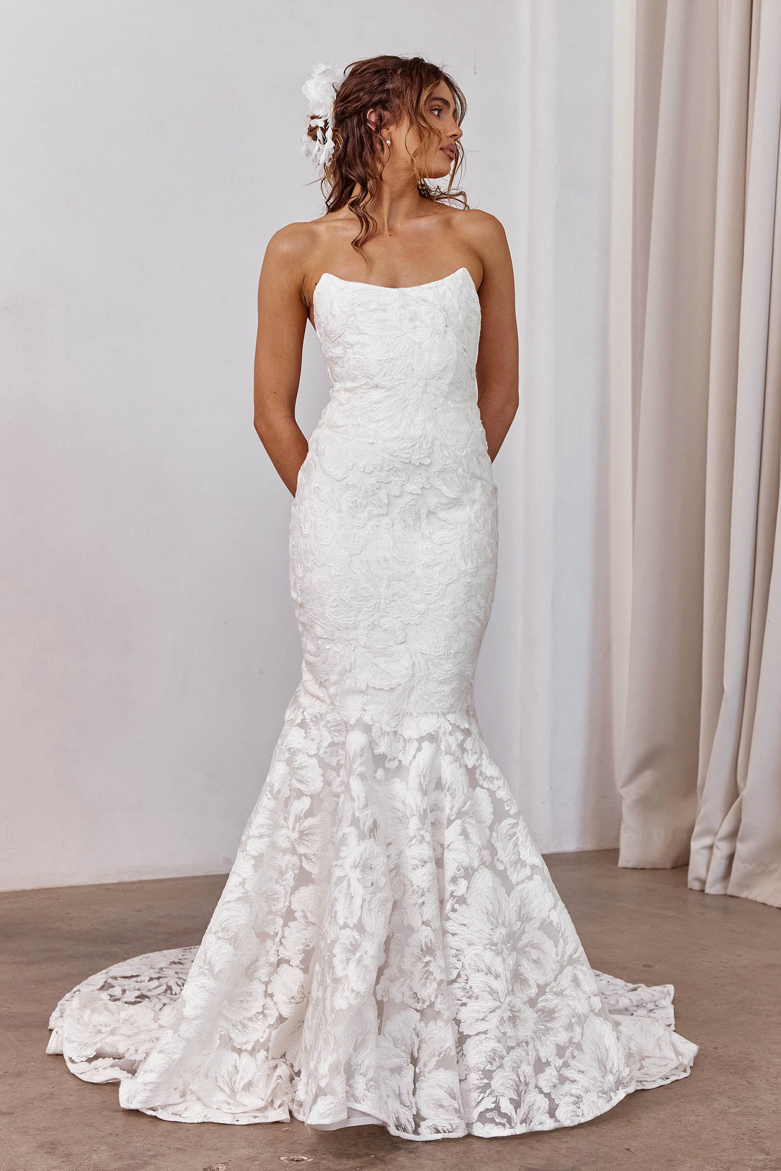 wedding dresses uk mermaid Azazie Camlynn Wedding Dress