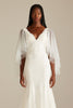 Poppy wedding Dress sleeves paired wi th Sienna Wedding Dress