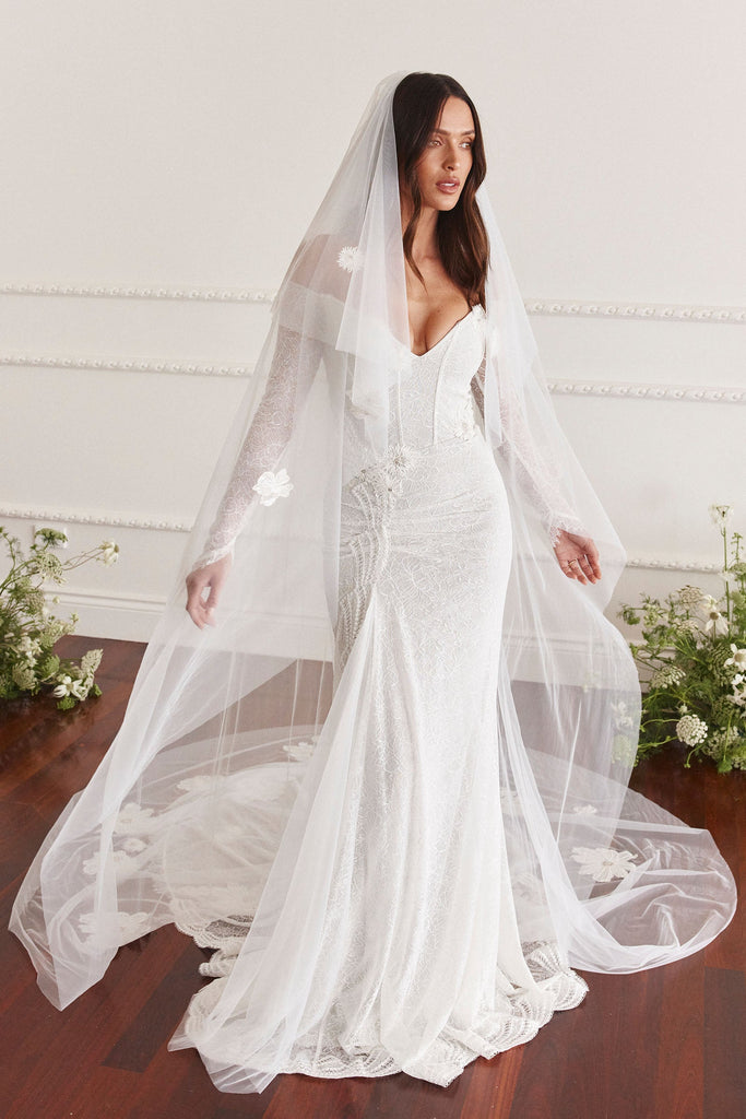 Rosie Veil Wedding Veil Grace Loves Lace UK