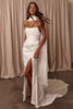Satin Corset Wedding Dress_XS_