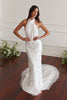 Stevie High Neck Wedding Dress_XS_