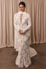 V-neck long sleeve lace wedding dress_L_