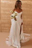 A-line Satin Wedding Dress_XS_