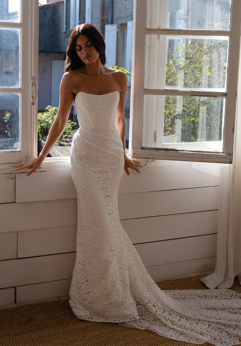Grace loves race  ウエディングドレス♡♡ Zsa Zsa | Backless Wedding Dress – Grace Loves Lace US