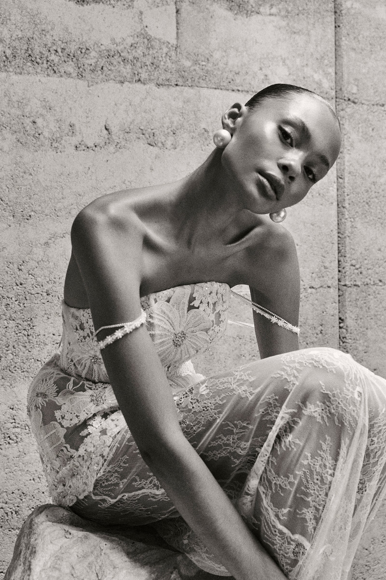 Short Lace Wedding Dress_XS_