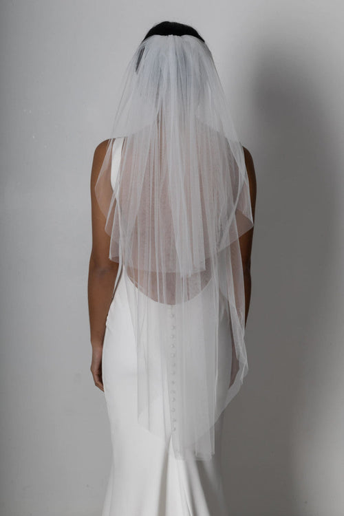 Grace Loves Lace Posey Short Bridal Veil