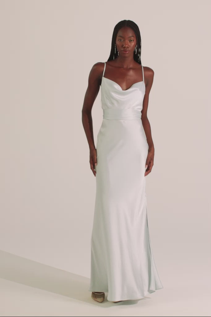 Cameron Blue Slip Bridesmaids Dress_XS_