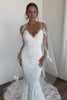lace spaghetti strap wedding dress video