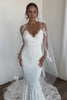 lace spaghetti strap wedding dress video