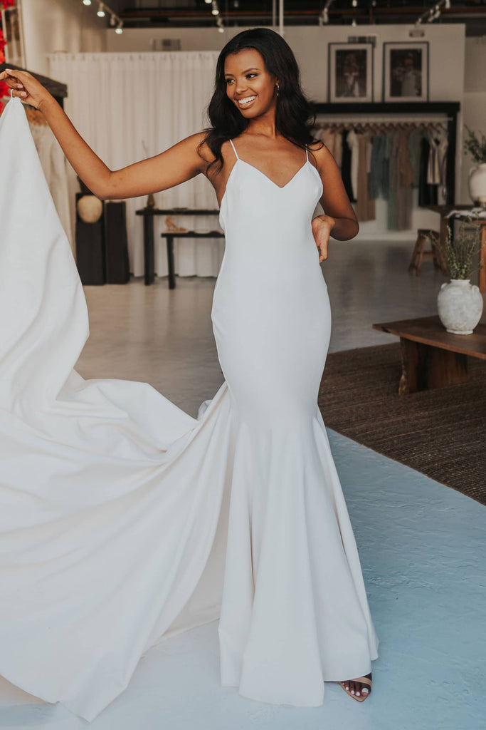 Grace Loves Lace Clo Crepe Wedding Dress
